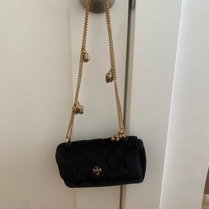 Tory Burch Small Kira Velvet Bag NWOT